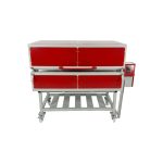 Panosan Cam Füzyon Fırını PS13-8CF-130x80x30 - Cam Füzyon Fırınları